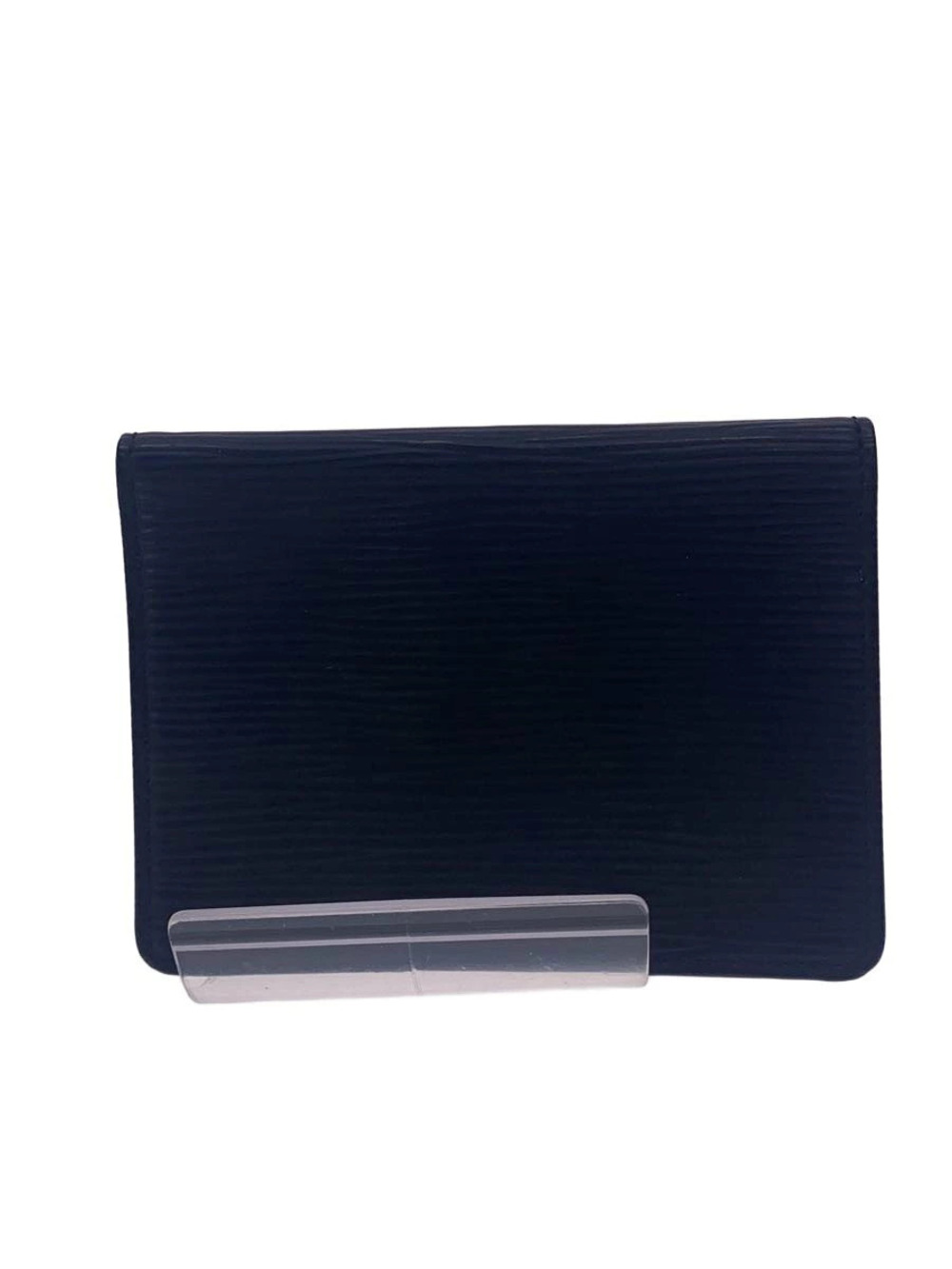 LOUIS VUITTON Card Case Wallet Black